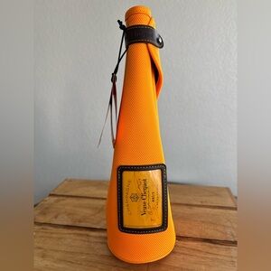 Veuve Clicquot Orange Champagne Insulated Ice Jacket Bottle Cooler Sleeve Bag